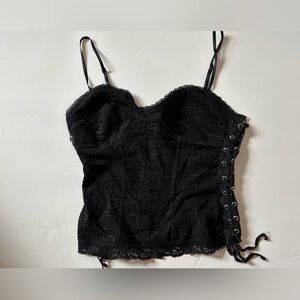 Guess — authentic black lace top